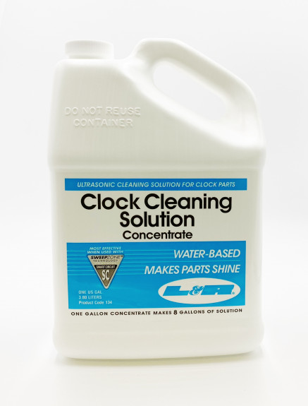 L&R Clock Lube Lubricating and Rinsing Solution 1 Gallon ST Supply
