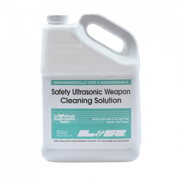 Safety Ultrasonic Weapon Cleaning Solution, L&R Manufacturing